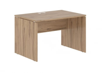 Стол письменный ЕДИС ЕДСТ 1180 Дуб Денвер светлый Белый / EDIS EDST