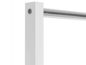 Вешалка на колёсиках В 35Н Белый