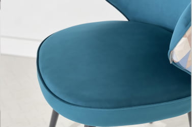 Стул Остин (зеленый (велюр)/белый)