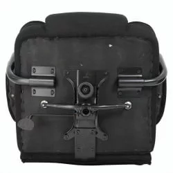 Кресло офисное БРАБИКС Хеавй дутй ХД-002 ткань Черный / BRABIX Heavy duty HD-002