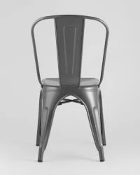 Стул ТОЛИКС с высокой спинкой Серебристый матовый / TOLIX