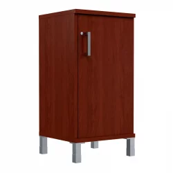 Стеллаж дверь ДСП с замком В411.3 З/Р Бургунди / Z/R