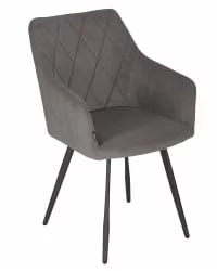 Стул обеденный ДОБРИН РОБЙ велюр Катаниа Чоколате / DOBRIN ROBY Catania Chocolate