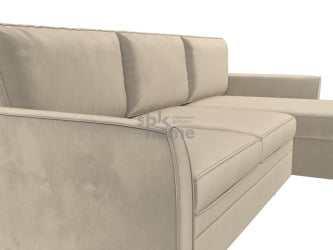 Диван София угловой правый  (1500*2250*900) Бежевый, 31593