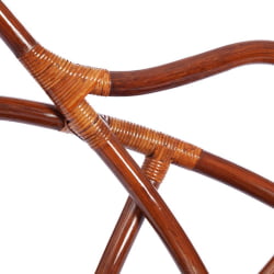 Кресло вращающееся ФЛОРЕС 5005 /без подушки/ Пекан (орех) / FLORES Pecan