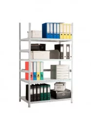 Стеллаж МС 185/70х60/4 Серый / MS