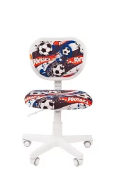 Детский стул CХАИРМАН КИДС 106 Вхите Футбол / CHAIRMAN KIDS White