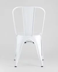 Стул ТОЛИКС с высокой спинкой Белый глянцевый / TOLIX