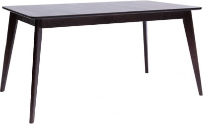 Стол обеденный Пегас 120кс75 Эмаль белая Морилка Дуб золотой / 120x75