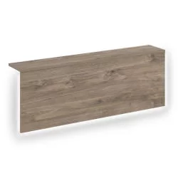 Накладка с подсветкой прямая высокая на 2 модуля О.Р-Ф.МП.В-118 ОНИКС О.Р-НП.В-118.2.С Тиквуд Темный / О.R-F.MP.V-118 ONIX О.R-NP.V-118.2.S