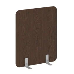 Перегородки на металлических опорах на фетровых подпятниках Р-лине ДП.Ф-100-120 Венге Цаво / R-line DP.F-100-120