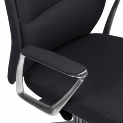 Кресло руководителя БРАБИКС ПРЕМИУМ Адепт ЕКС-752, синхромеханизм, алюминий, ткань, серое / BRABIX PREMIUM Adept EX-752,