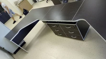 Рабочая станция левая СВФ27415201 Темный дуб / SWF27415201