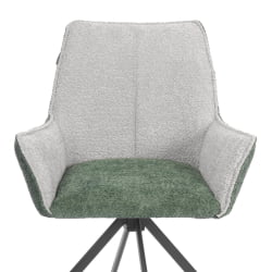 Стул Мурано/Мурано опора 360, букле, изумруд-опал (Бетсй) / Murano/Мурано (Betsy)