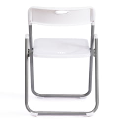 Складной стул ФОЛДЕР (мод. 3017Х) каркас: металл, сиденье/спинка: пластик, 49 кс 46.5 кс 73.5 см, вхите (белый) / грей (серый) / FOLDER (mod. 3017H) x x white grey