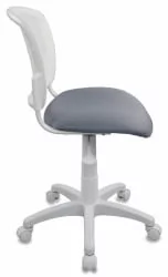 Кресло детское Бюрократ CХ-В296НКС/15-48 Белый Серый / CH-W296NX/15-48