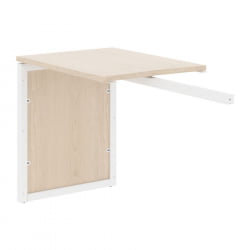 Брифинг-приставка КСТЕН-КП КСКПР 889 Бук Тиара Белый / XTEN-QP XQPR