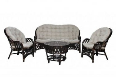 Комплект Черчилль/Рузвельт/Кобана с 3х местным диваном Черчилле6 олива / Cherchille6