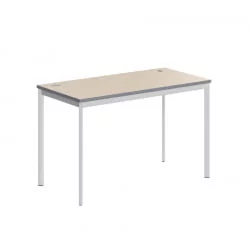 Стол прямой ИМАГО-С СП-2.1С Клен/белый / IMAGO-S СП-2.1S