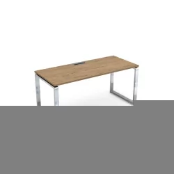 Стол рабочий, прямолинейный ГЛОСС ЛИНЕ НСР-О.004.2 Теаквоод / GLOSS LINE Teakwood