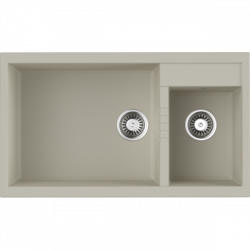 Мойка Омоикири Тедори 86-2-Лб-Ев Тетогранит/Эверест / Omoikiri Tedori 86-2-Lb-Ev Tetogranit/Эверест