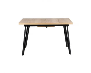 Стол Диего раздвиж. 140-180 Галифакс Натур/Бабочка