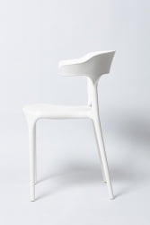 Дизайнерский стул Енова Белый / Enova