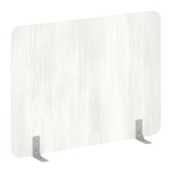 Перегородки на металлических опорах на фетровых подпятниках Р-лине ДП.Ф-160-120 Снежная Патина / R-line DP.F-160-120