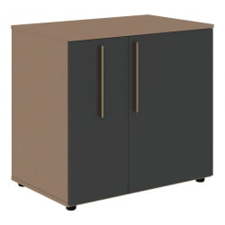 Тумба под фригобар ВЕЛИОН ВГР 8655 Яшма черный Кобра / VELION VGR