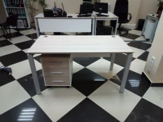 П-образный металлический каркас с траверсами Дека 7.07.14 К Металлик матовый муар / Deka