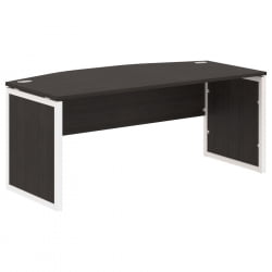 Стол руководителя КСТЕН-КП КСКПЕТ 189 Дуб Юкон Белый / XTEN-QP XQPET