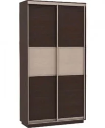 Двустворчатый гардеробный шкаф Экспресс Мини венге/венге