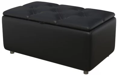 Банкетка №3 Черная