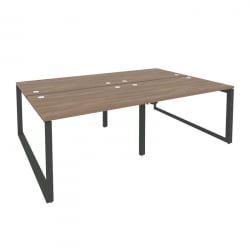 Рабочая станция на О-образном м/к ОНИКС О.МО-Д.РС-4.2.8 Дуб Аризона/Антрацит / ONIX O.MO-D.RS-4.2.8