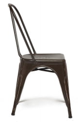 Стул ЛОФТ CХАИР (мод. 012) / 1 шт. в упаковке металл, 45*35*85см, коричневый/бровн винтаге / LOFT CHAIR (mod. коричневый/brown vintage