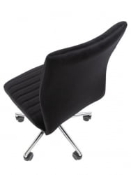 Офисное кресло CХАИРМАН 033 велюр Черный / CHAIRMAN