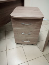 Тумба подкатная Глассй 3.14.10 Дуб Верцаска / Glassy