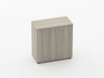 Шкаф низкий закрытый Твин 16.12.101 Дуб Сантана светлый / Twin