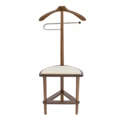 Вешалка со стулом ЛЕСЕТ Атланта Орех / LESET