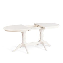 Стол CОППОЛА бук, мдф, 140+40кс80кс77см, Иворй вхите / COPPOLA 140+40x80x77см, Ivory white