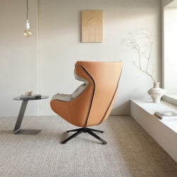 Лаундж-кресло Еурека ЛС03 Тодд, серый / Eureka LS03 Todd,