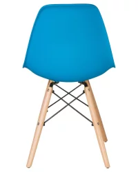 Стул обеденный ДОБРИН ДСВ Голубой БЕ-02 / DOBRIN DSW BE-02