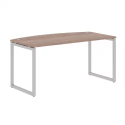 Стол руководителя КСТЕН-К КСКЕТ 169 Дуб Сонома Алюминий / XTEN-Q XQET