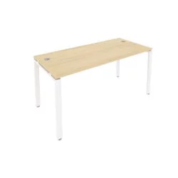 Стол письменный МЕТАЛ СЙСТЕМ Б.СП-4 Акация/Белый / METAL SYSTEM