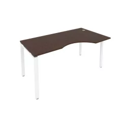 Стол письменный МЕТАЛ СЙСТЕМ Б.СА-1 Пр Венге/Белый / METAL SYSTEM