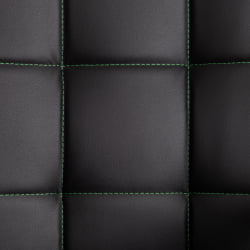 Кресло ТРЕНДЙ (22) кож/зам/ткань, черный/серый, 36-6/12 / TRENDY