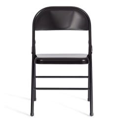 Стул ФОЛДЕР (мод. 3023(ИИ)) металлический, 46,5 кс 48 кс 75, (Блаcк) / FOLDER (mod. 3023(II)) x x (Black)