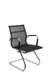 Кресло для посетителей Опера CФ сетка Черный / Opera CF