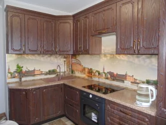 Глянцевый фартук (КОМПОЗИТ) КМ 23 / KM