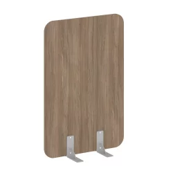 Перегородки на металлических опорах на фетровых подпятниках Р-лине ДП.Ф-80-120 Дуб Аризона / R-line DP.F-80-120